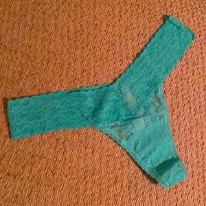 Victoria Secret Panties - O/S Aqua Cyan Blue